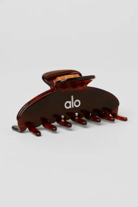 90'S Claw Clip - Brown Tortoise