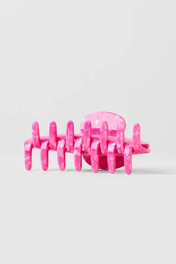 90'S Claw Clip - Paradise Pink Shell