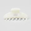 90'S Claw Clip - White Pearl