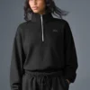 Accolade 1/4 Zip Pullover - Black