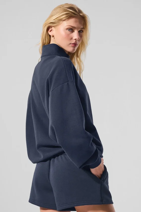 Accolade 1/4 Zip Pullover - Navy