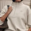 Accolade 1/4 Zip Pullover - Oatmeal Heather