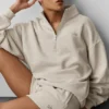 Accolade 1/4 Zip Pullover - Oatmeal Heather