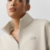 Accolade 1/4 Zip Pullover - Oatmeal Heather
