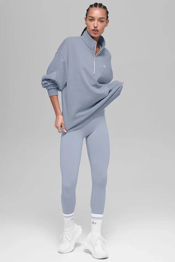 Accolade 1/4 Zip Pullover - Winter Frost