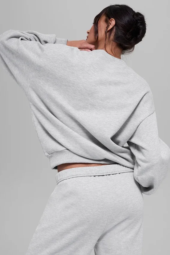Accolade Crew Neck Pullover - Athletic Heather Grey