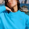Accolade Crew Neck Pullover - Azure Blue