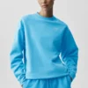 Accolade Crew Neck Pullover - Azure Blue