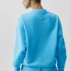 Accolade Crew Neck Pullover - Azure Blue