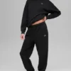 Accolade Crew Neck Pullover - Black
