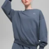 Accolade Crew Neck Pullover - Bluestone