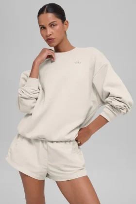Accolade Crew Neck Pullover - Bone