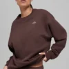 Accolade Crew Neck Pullover - Brownstone
