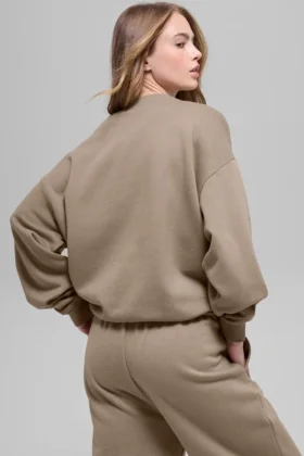 Accolade Crew Neck Pullover – Gravel