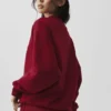 Accolade Crew Neck Pullover - Summer Romance Red