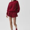 Accolade Crew Neck Pullover - Summer Romance Red