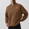 Accolade Crew Neck Pullover - Sun Kissed Brown