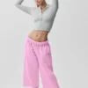 Accolade Cutoff Sweatpant - Candy Heart Pink