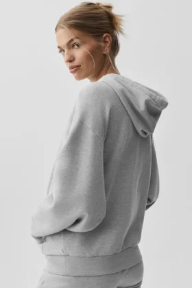 Accolade Full Zip Hoodie – Athletic Heather Grey