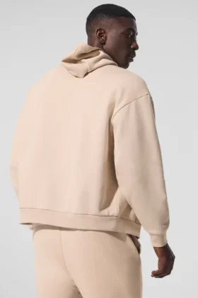 Accolade Full Zip Hoodie – Macadamia