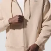 Accolade Full Zip Hoodie - Macadamia