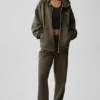 Accolade Full Zip Hoodie - Olive Tree