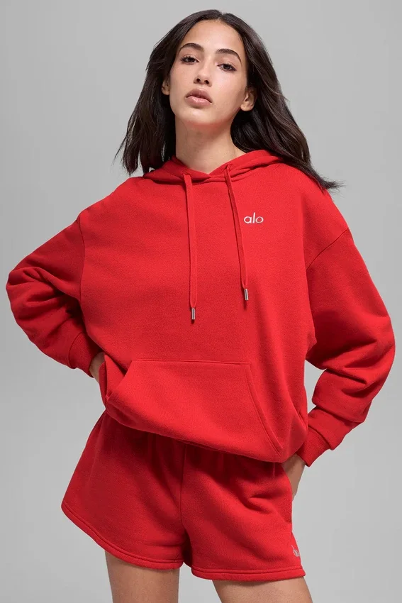 Accolade Hoodie - Bright Red