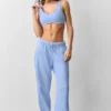 Accolade Straight Leg Sweatpant - Light Provence Blue