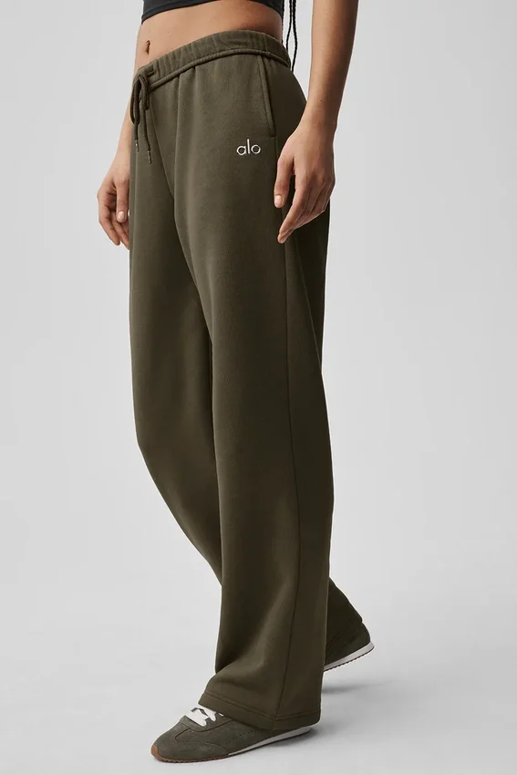 Accolade Straight Leg Sweatpant - Olive Tree
