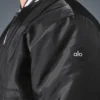Afterglow Varsity Jacket - Black