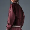 Afterglow Varsity Jacket - Burgundy Truffle