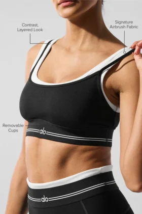 Airbrush Better Together Bra – Black/White