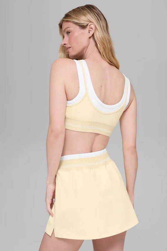 Airbrush Better Together Bra - Candlelight Yellow/White