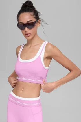 Airbrush Better Together Bra – Candy Heart Pink/White