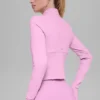 Airbrush Corset Full Zip Jacket - Candy Heart Pink