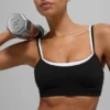 Airbrush Double up Bra - Black/White