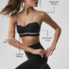 Airbrush Fast Track Bra - Black/White