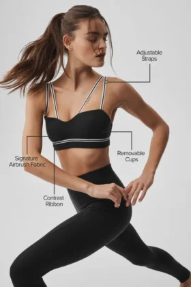 Airbrush Fast Track Bra – Black/White