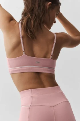 Airbrush Fast Track Bra – Vintage Pink/White