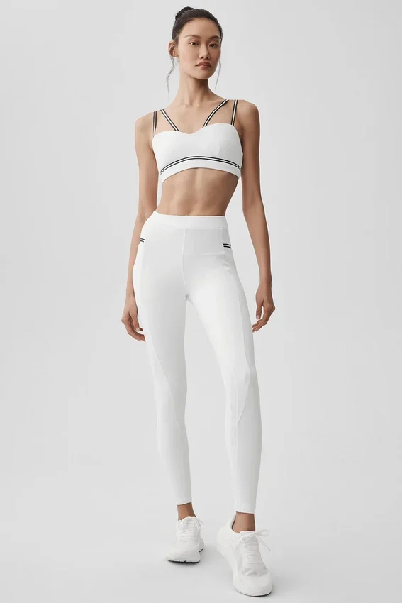 Airbrush Fast Track Bra - White/Black