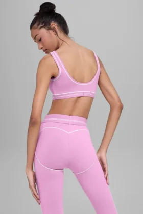 Airbrush Heart Throb Bra – Candy Heart Pink/White