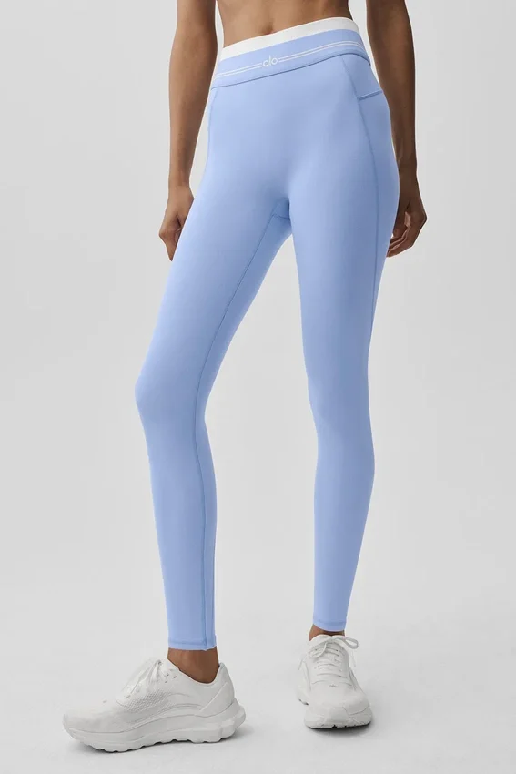 Airbrush High-Waist 7/8 Better Together Legging - Light Provence Blue/