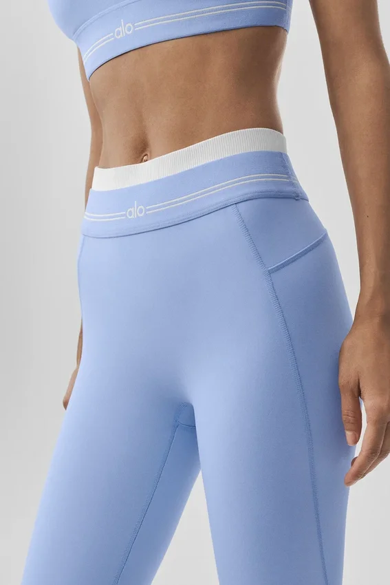 Airbrush High-Waist 7/8 Better Together Legging - Light Provence Blue/