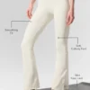 Airbrush High-Waist 7/8 Bootcut Legging - Ivory