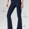 Airbrush High-Waist 7/8 Bootcut Legging - Navy
