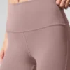 Airbrush High-Waist 7/8 Bootcut Legging - Taupe
