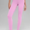 Airbrush High-Waist 7/8 Heart Throb Legging - Candy Heart Pink/White