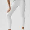 Airbrush High-Waist 7/8 Heart Throb Legging - White/Black