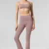 Airbrush High-Waist Bootcut Legging - Taupe