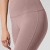Airbrush High-Waist Bootcut Legging - Taupe